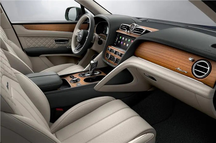 Bentley Bentayga Azure hybrid interior 